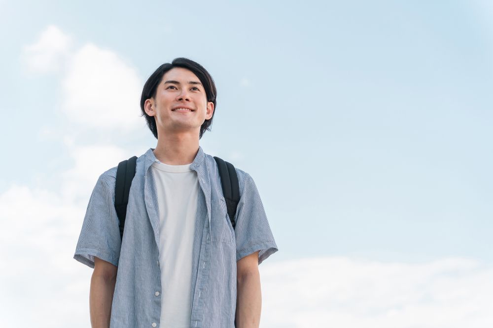 家出を考える男性
